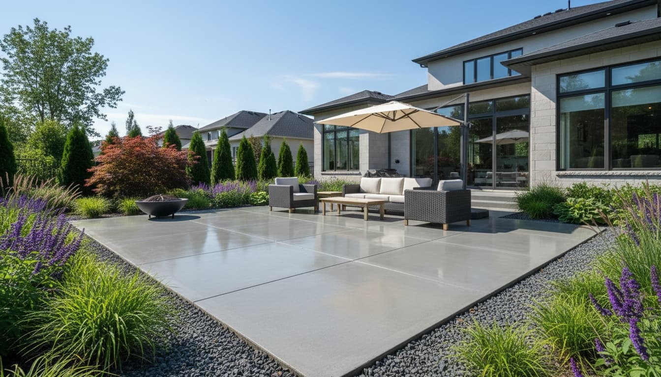 Concrete Patio
