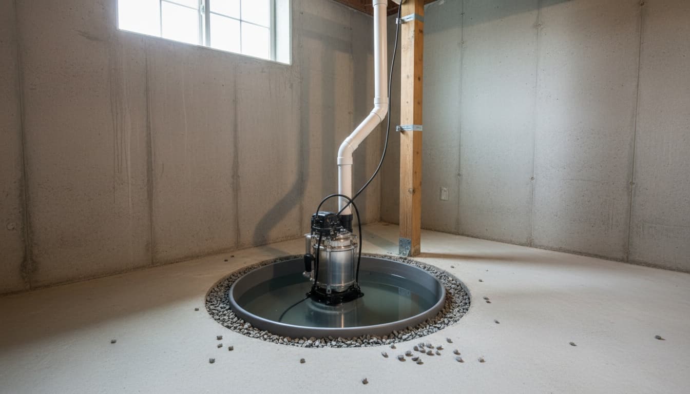 Sump Pump Installation